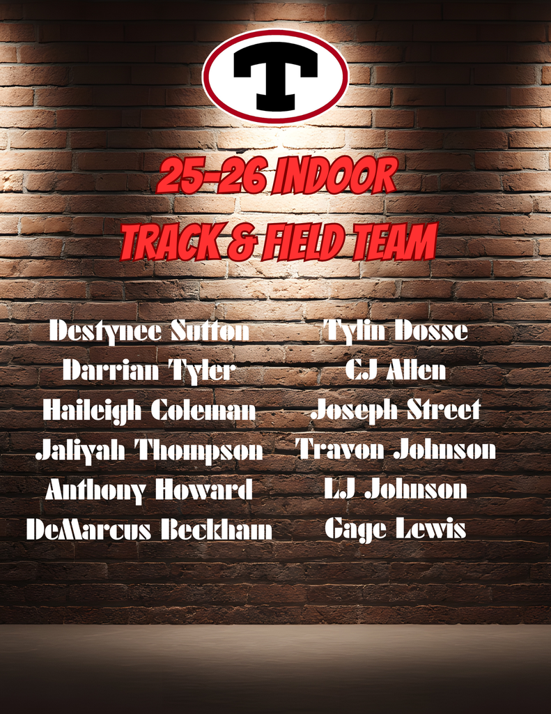 Introducing the 25-26 Indoor Track and Field Team!