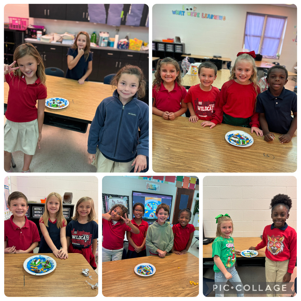 students showcasing their learning