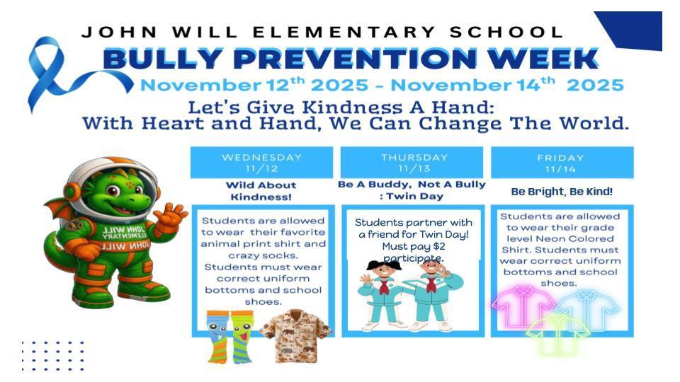2025 bullying prevention week