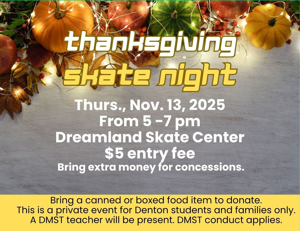 Thanksgiving Skate Night