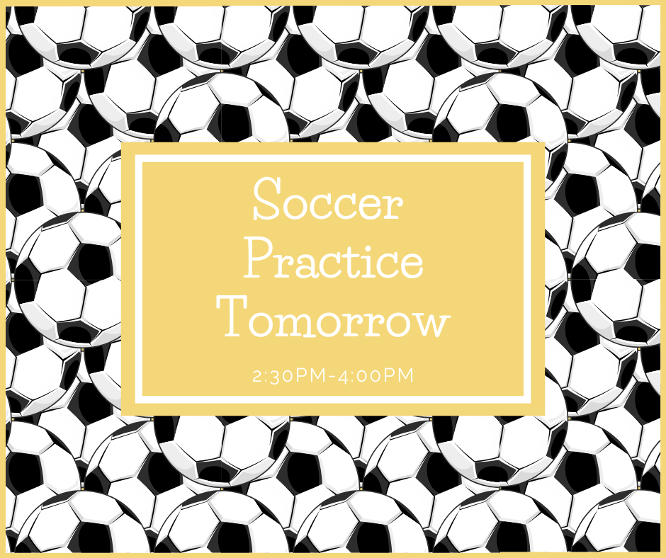 Soccer Practice