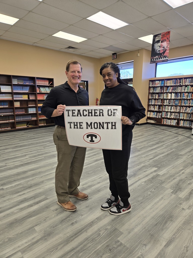 Ms. Hudson Teacher of the Month