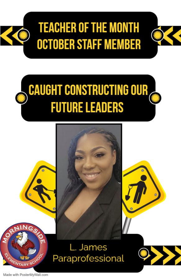 Soaring Eagle Faculty and Staff for the month of October