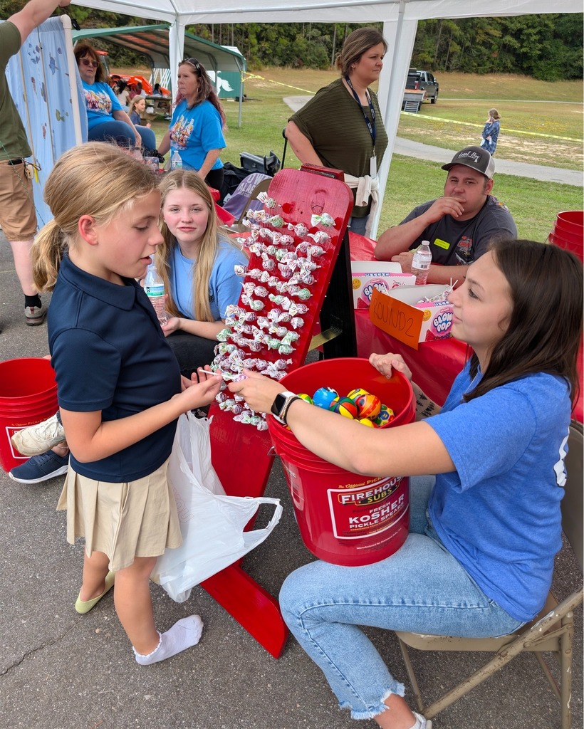 Students volunteering at Fall Festivals