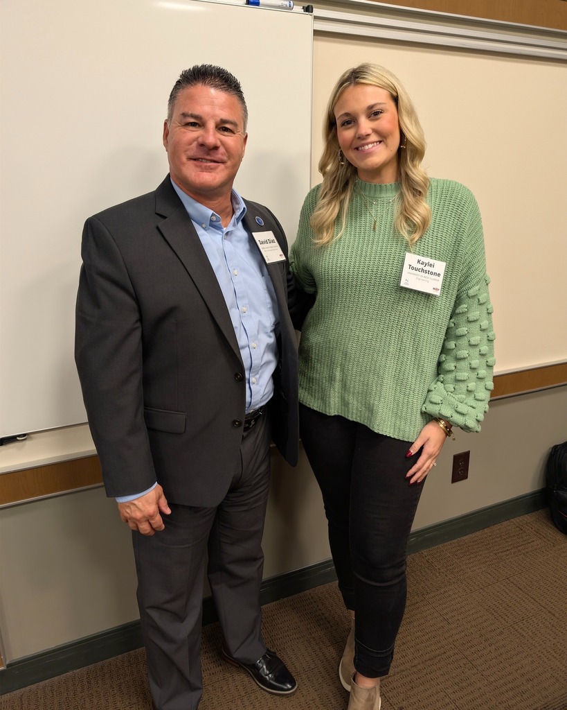 Mr. Diaz and Kaylei Touchtone