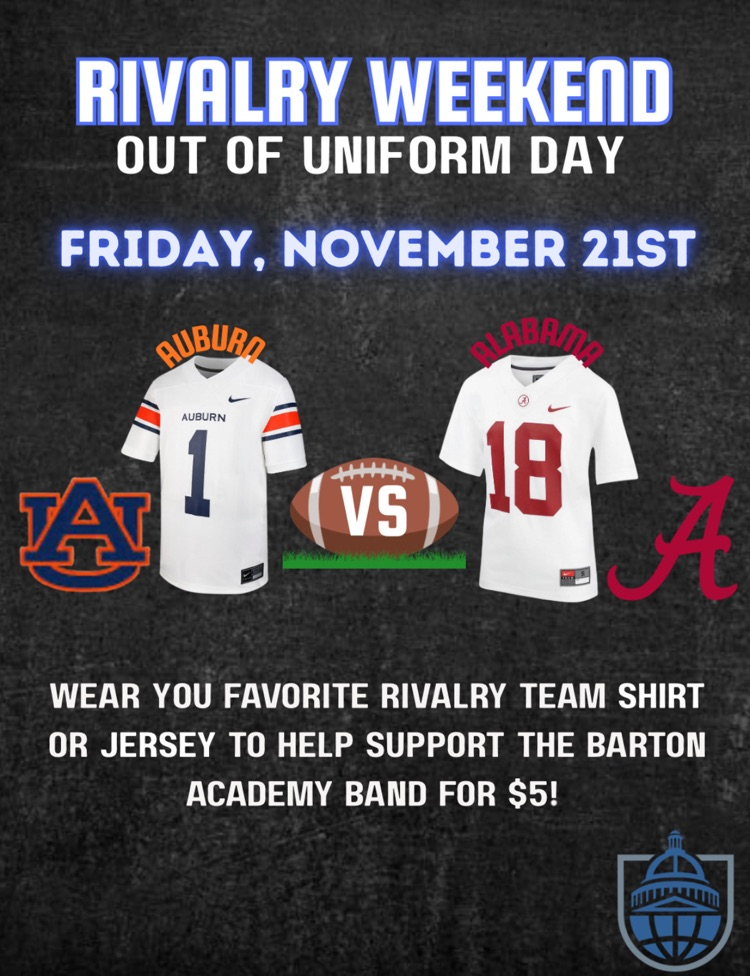 AL vs AU dress-out band fundraiser
