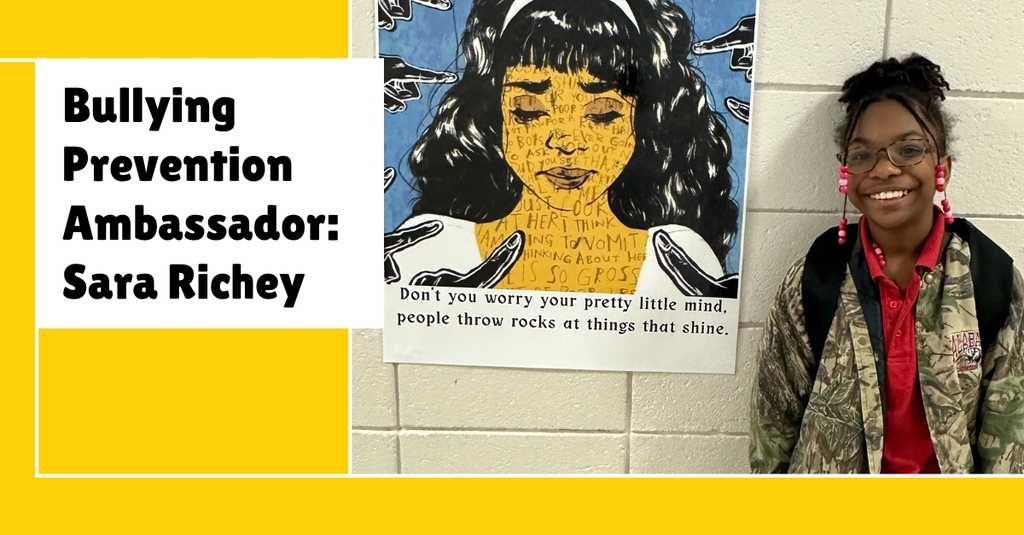 Bullying Prevention Week Ambassador - Sara Richey