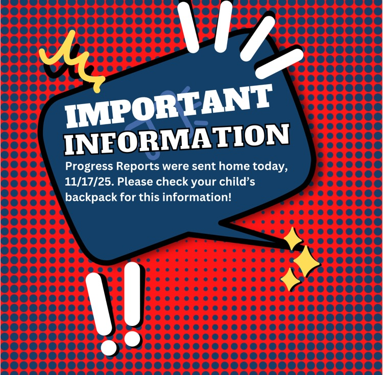 Progress Reports Sent Home 11/17