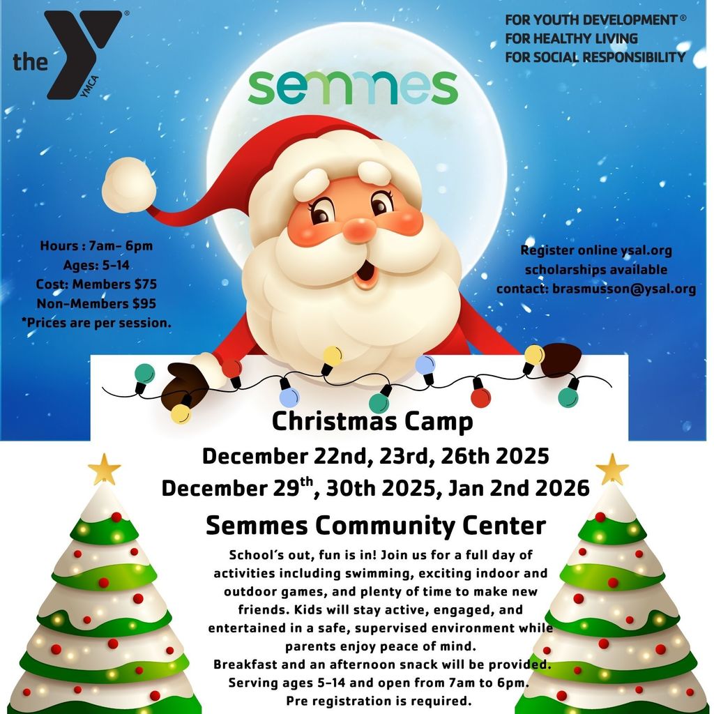 Christmas Camp flyer