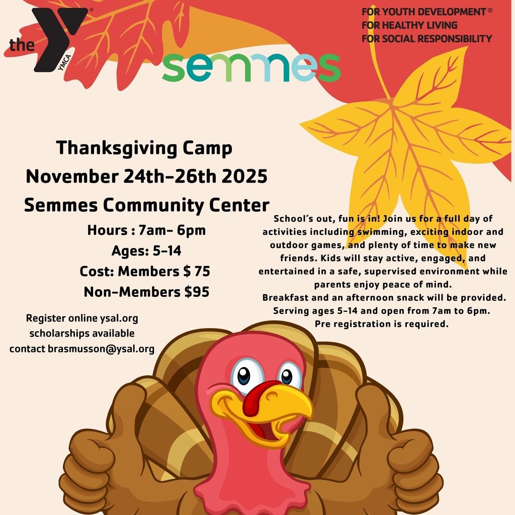 Thanksgiving Camp flyer