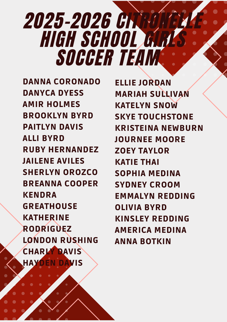 CHS 25-26 Boys and Girls Soccer Teams