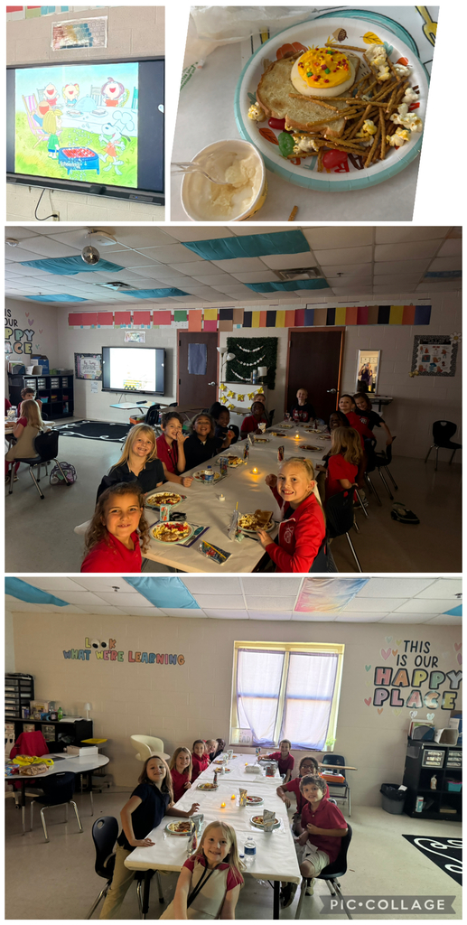 Charlie Brown Thanksgiving Snack & Movie Today! We celebrated with the classic Charlie Brown Thanksgiving spread — jellybeans, popcorn, pretzels, and toast! 🍿🍬🥨🍞