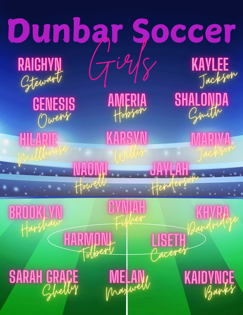 2026 Girls Soccer team