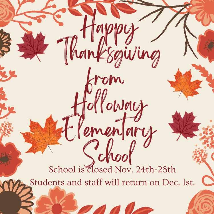 School is closed next week