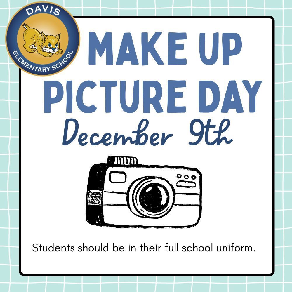 Make Up Picture Day - December 9