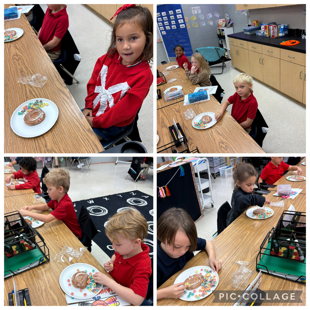 students making a craft