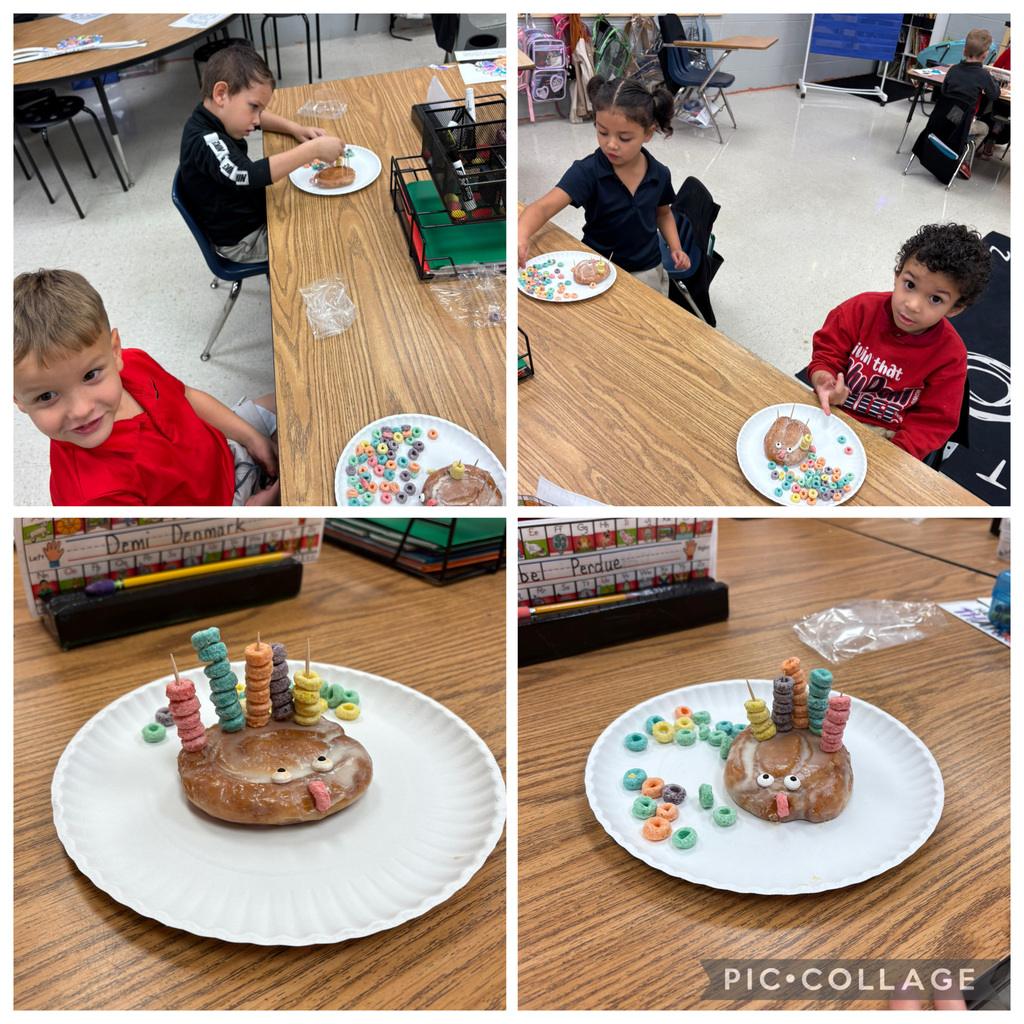 students making a craft