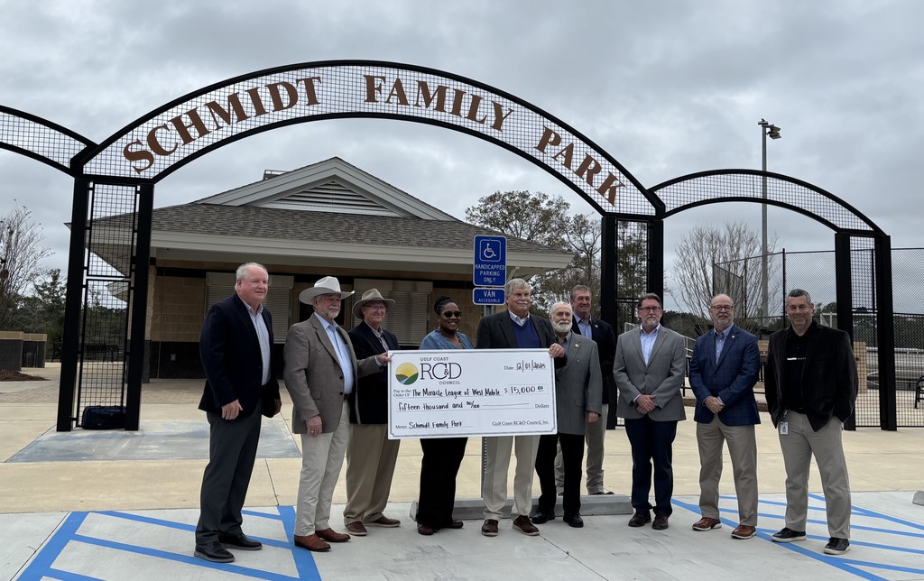 Donation to Miracle League of West Mobile