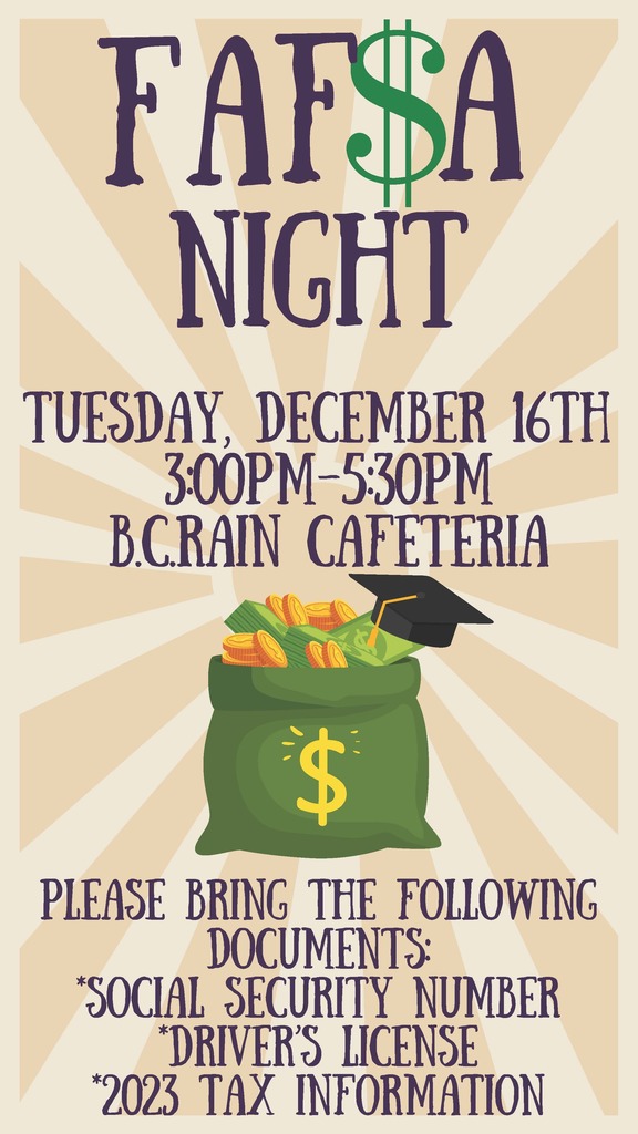 Financial Aide Event December 16th 3pm