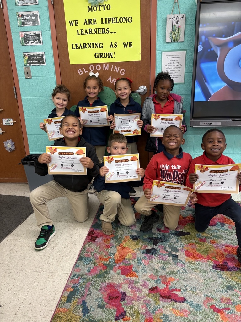 perfect attendance/November