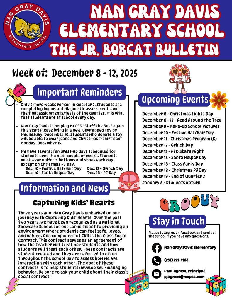 Parent Newsletter (12-8-25)