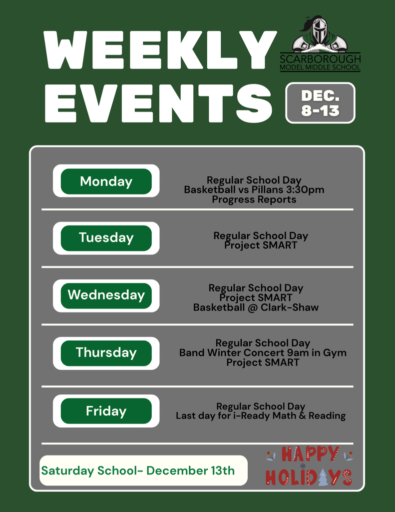 weekly events