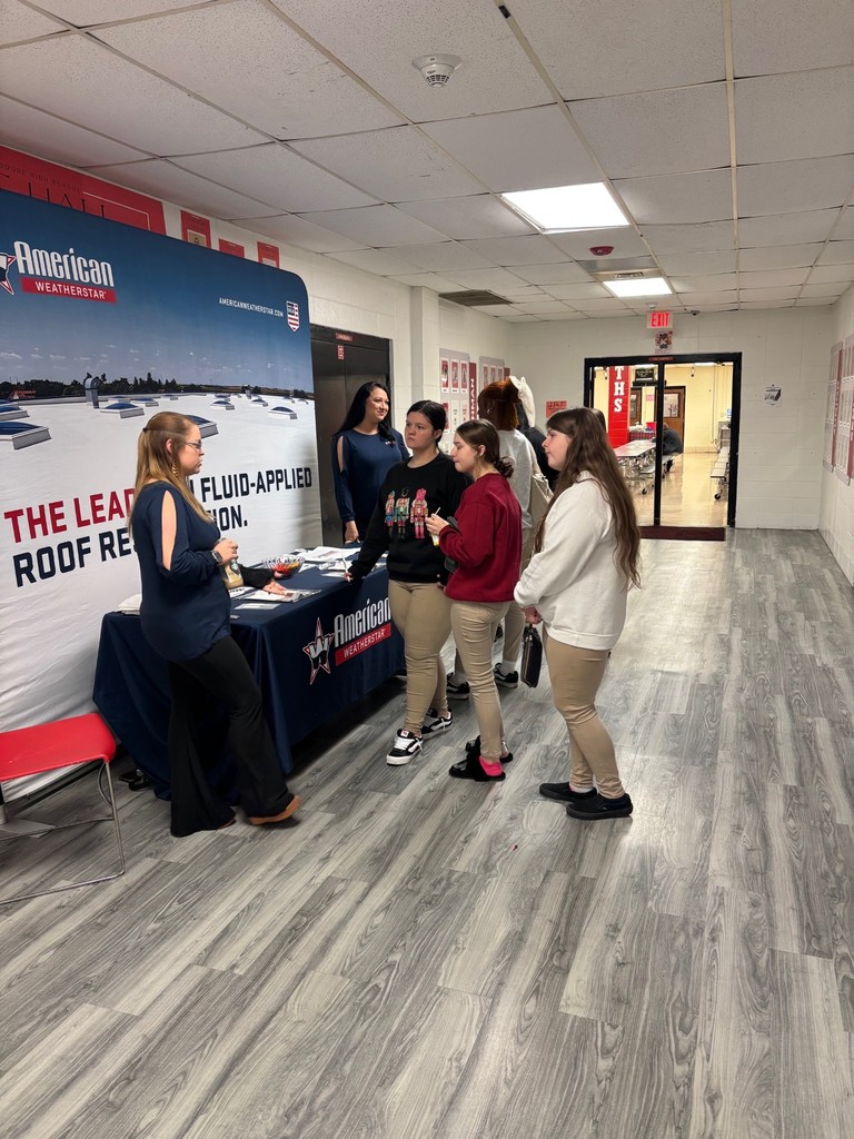 Spire Energy and American WeatherStar visit our students on their lunch waves. 