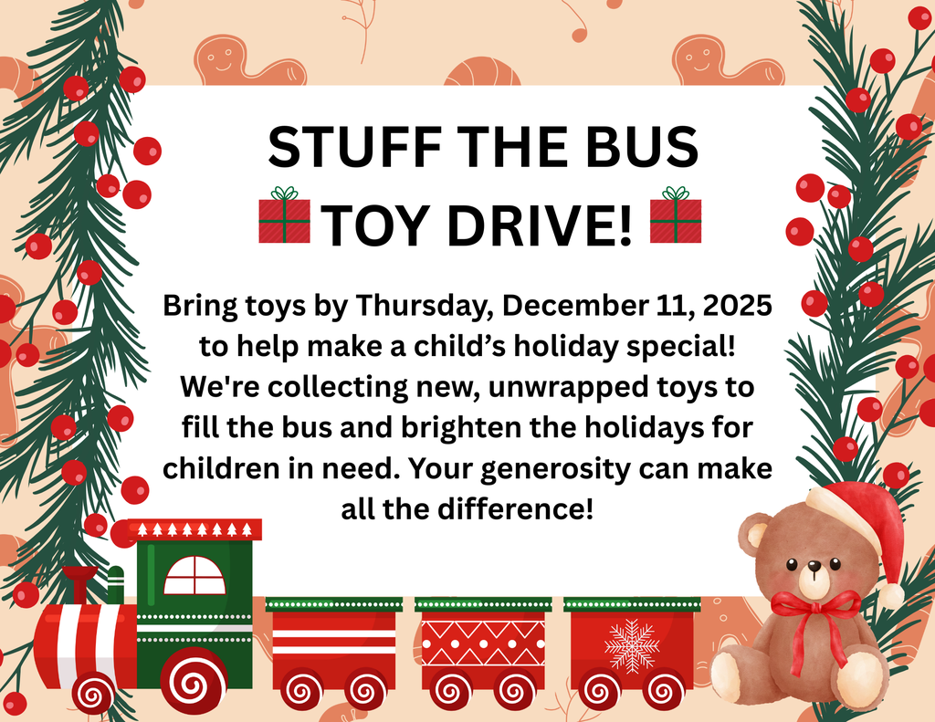 STUFF THE BUS TOY DRIVE! 