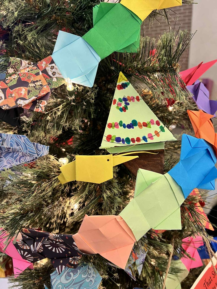 paper origami ornaments