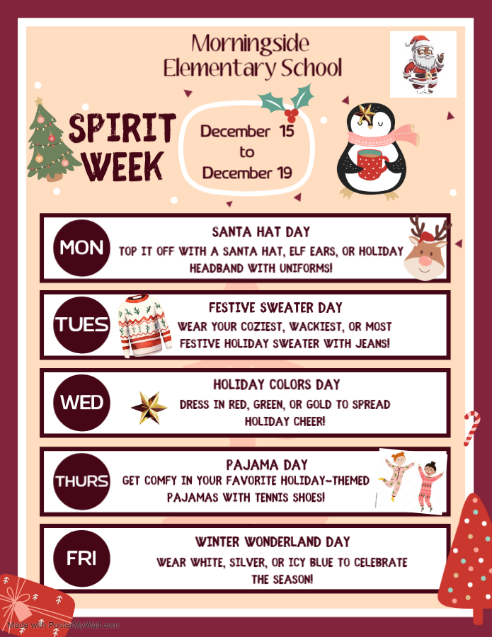 Christmas Spirit Week