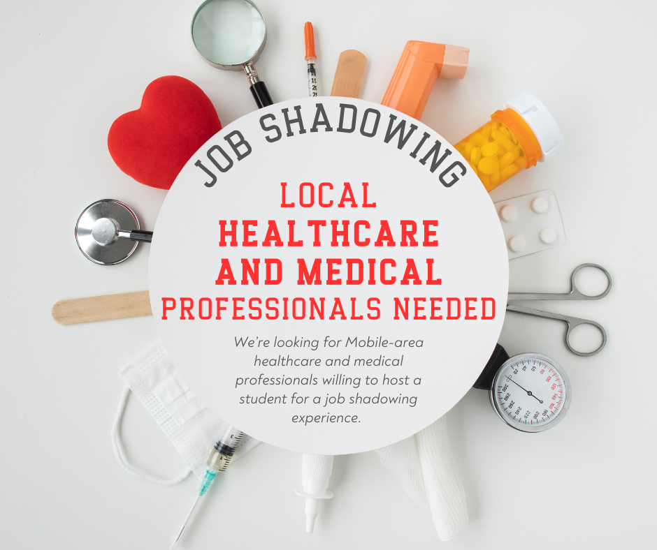 Job Shadowing - Local Healthcare and Medical Professionals Needed!