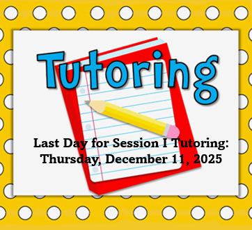 Tutoring Ends