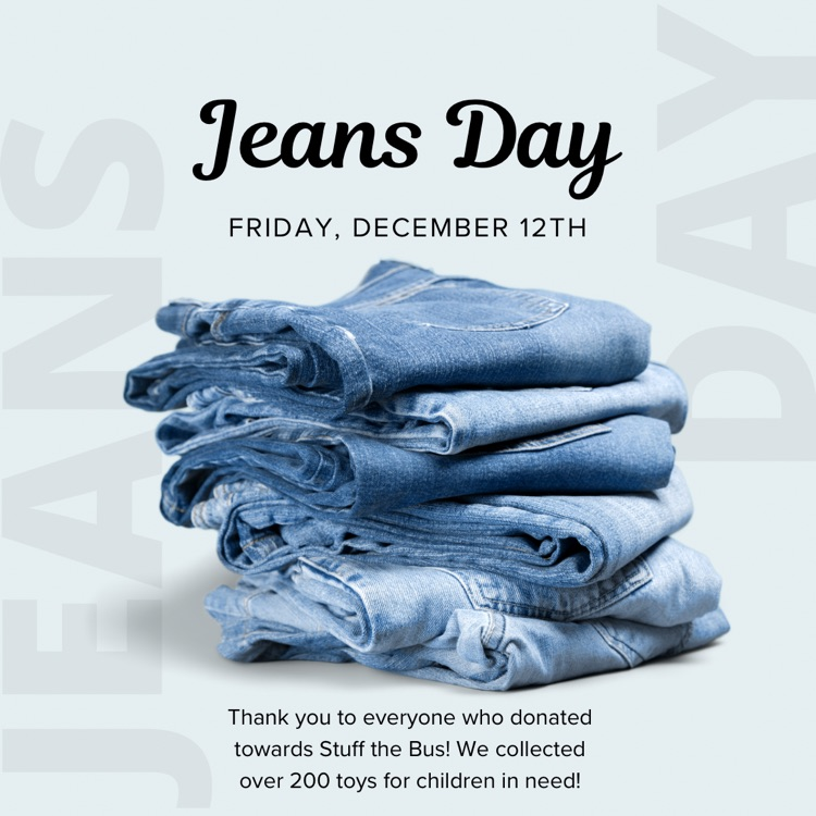 jeans day on December 12th