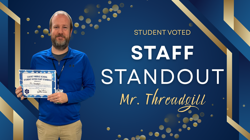 Staff Standout Mr. Threadgill 12-12