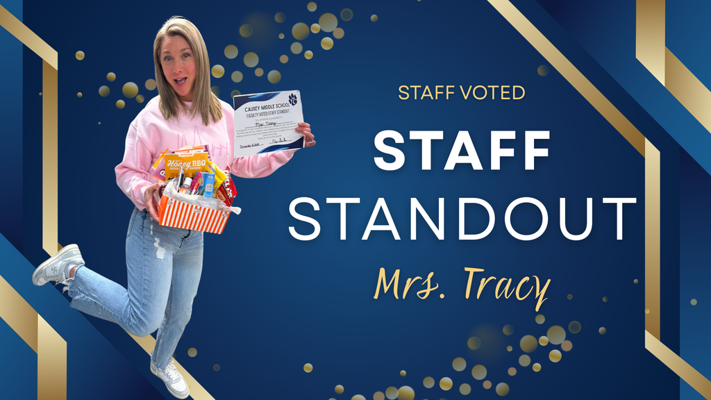 Staff Standout Mrs. Tracy 12-12