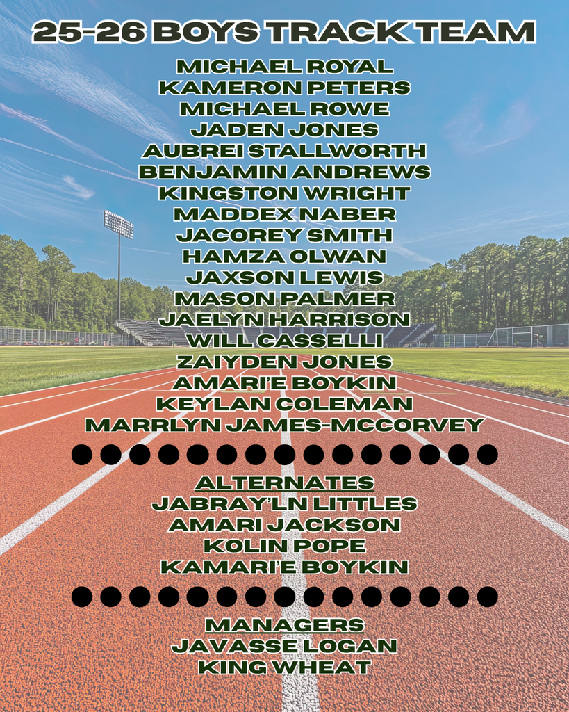 Boys Track Team 25-26