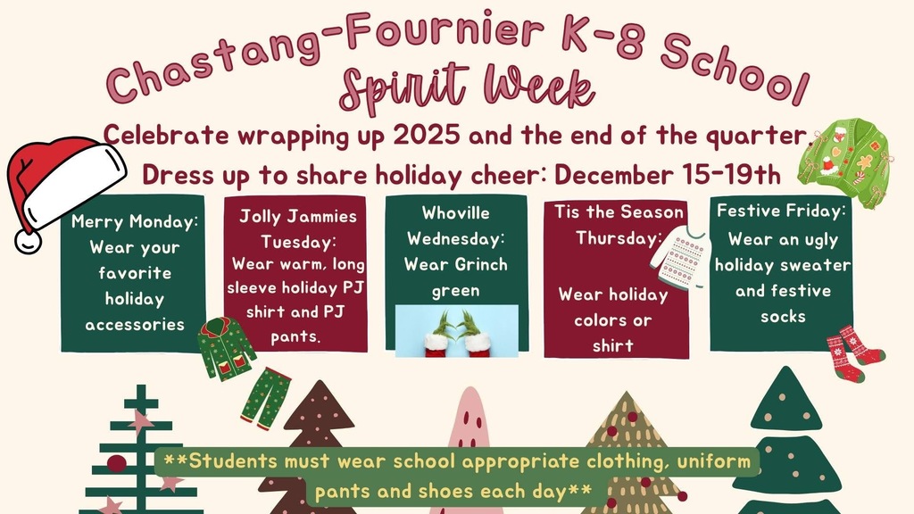 Spirit Week Flyer