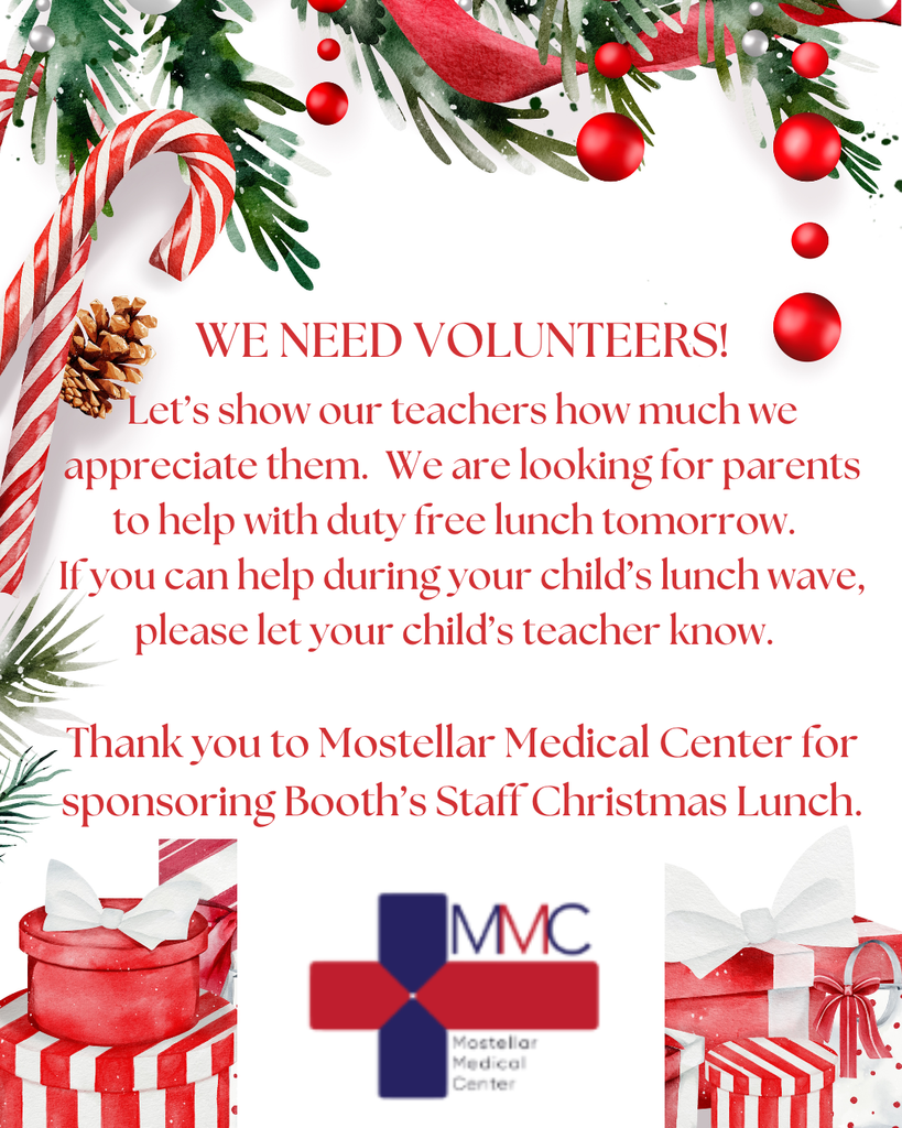 We need help with duty free lunch tomorrow during each lunch wave.