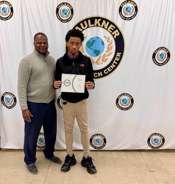 principal and collision repair student