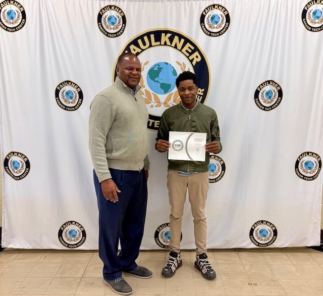 principal and collision repair student