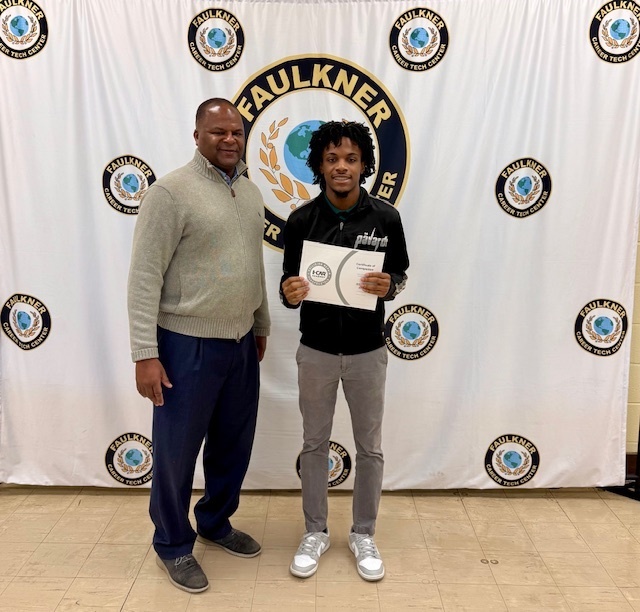 principal and collision repair student