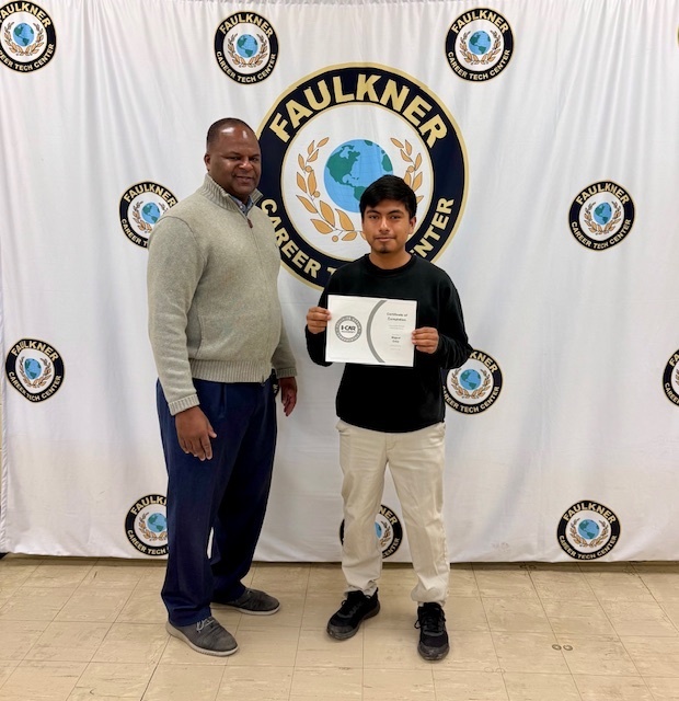 principal and collision repair student