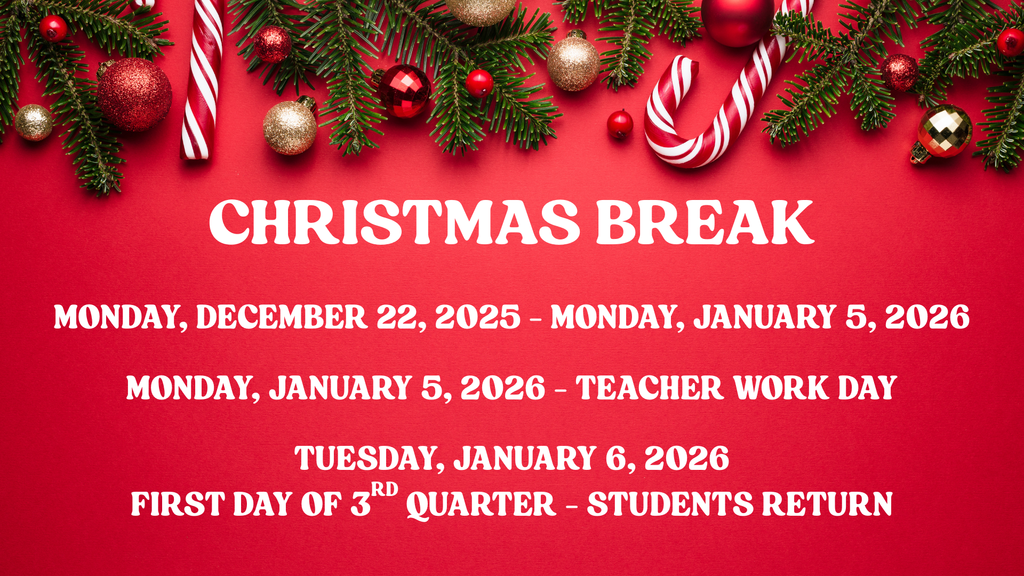 Important dates for winter break