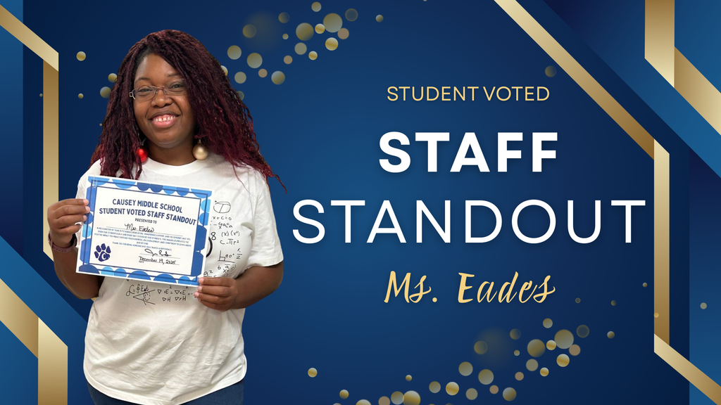 Staff Standout Eades 12-19