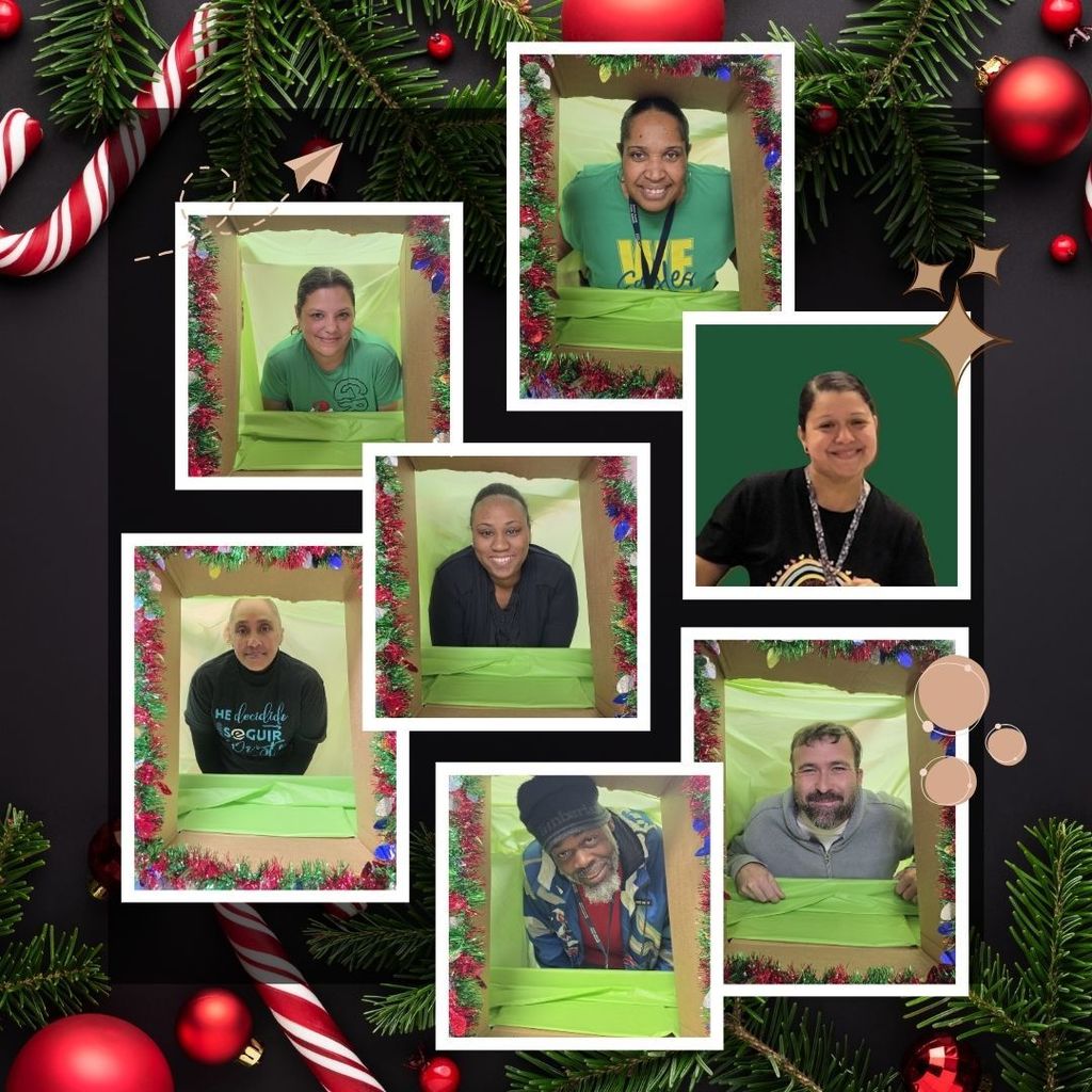 Merry Christmas from our Custodial and Maintenance Crew!