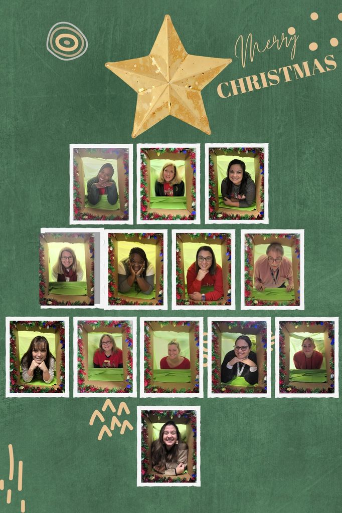 Merry Christmas from our Interventionists, Instructional Coaches, and Non-classroom teachers! 