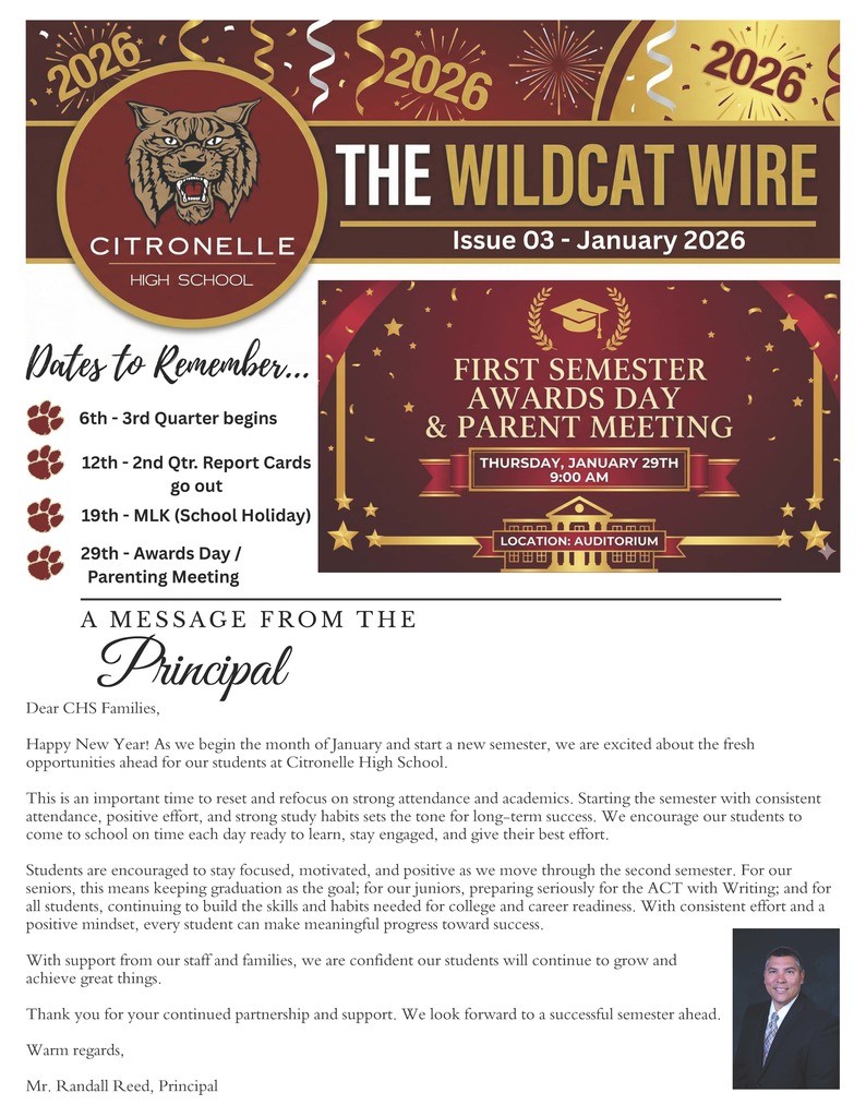 January Newsletter p. 1