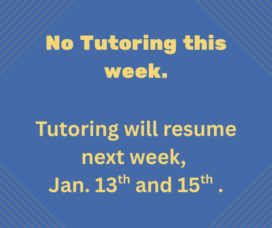 tutoring update