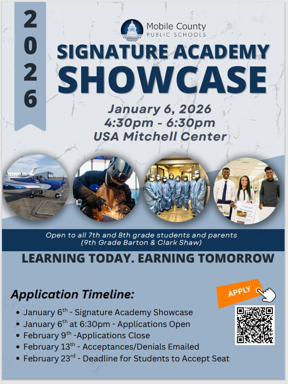 MCPSS Signature Academy Showcase information