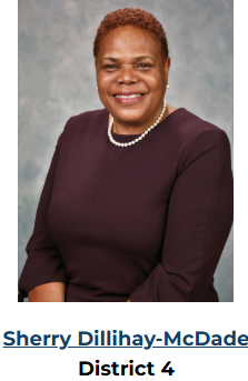 Sherry Dillihay-McDade: District 4 representative 